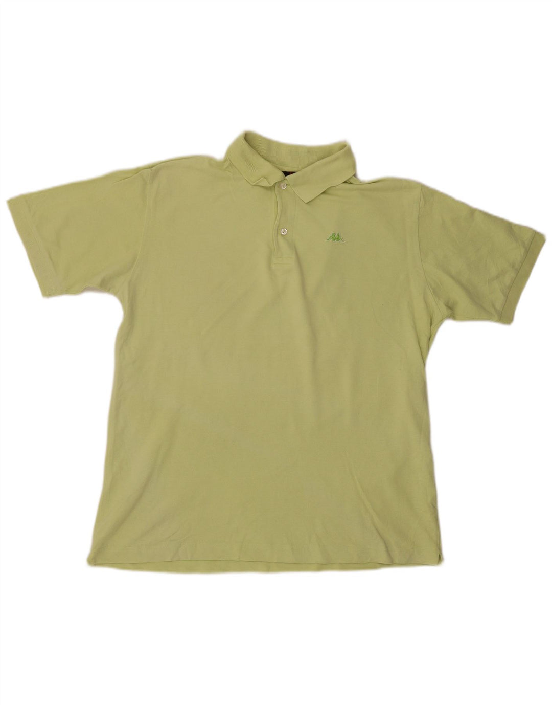 Cămașă polo pentru bărbați Kappa, bumbac verde mare