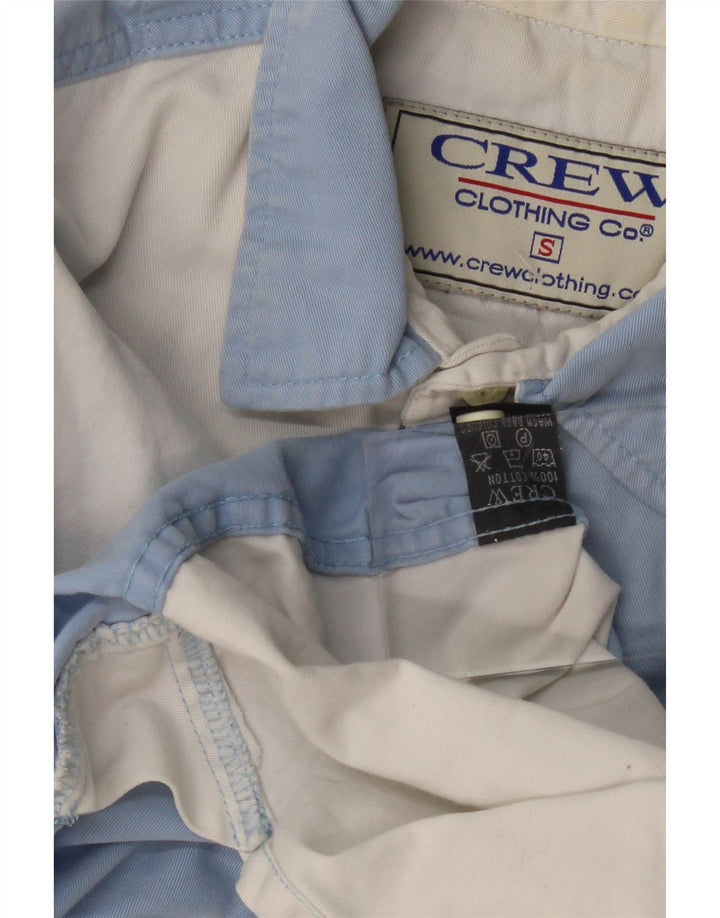 Crew Clothing Cămașă cu grafică pentru bărbați, bumbac, albastru, color bloc