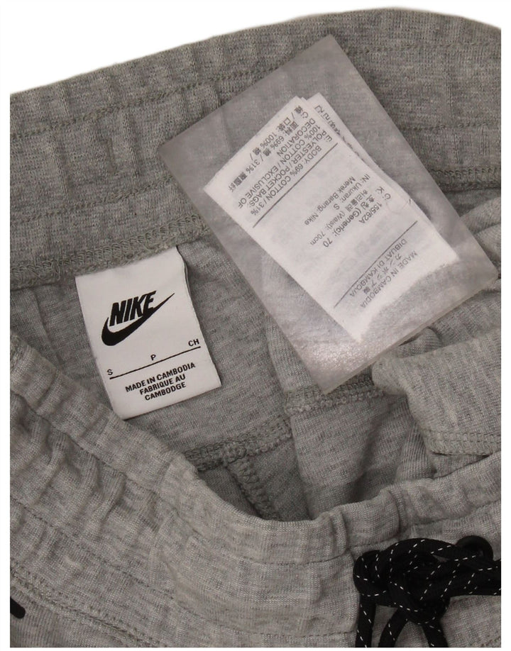 Pantaloni de trening pentru bărbați NIKE Pantaloni de jogging mici, gri, bumbac