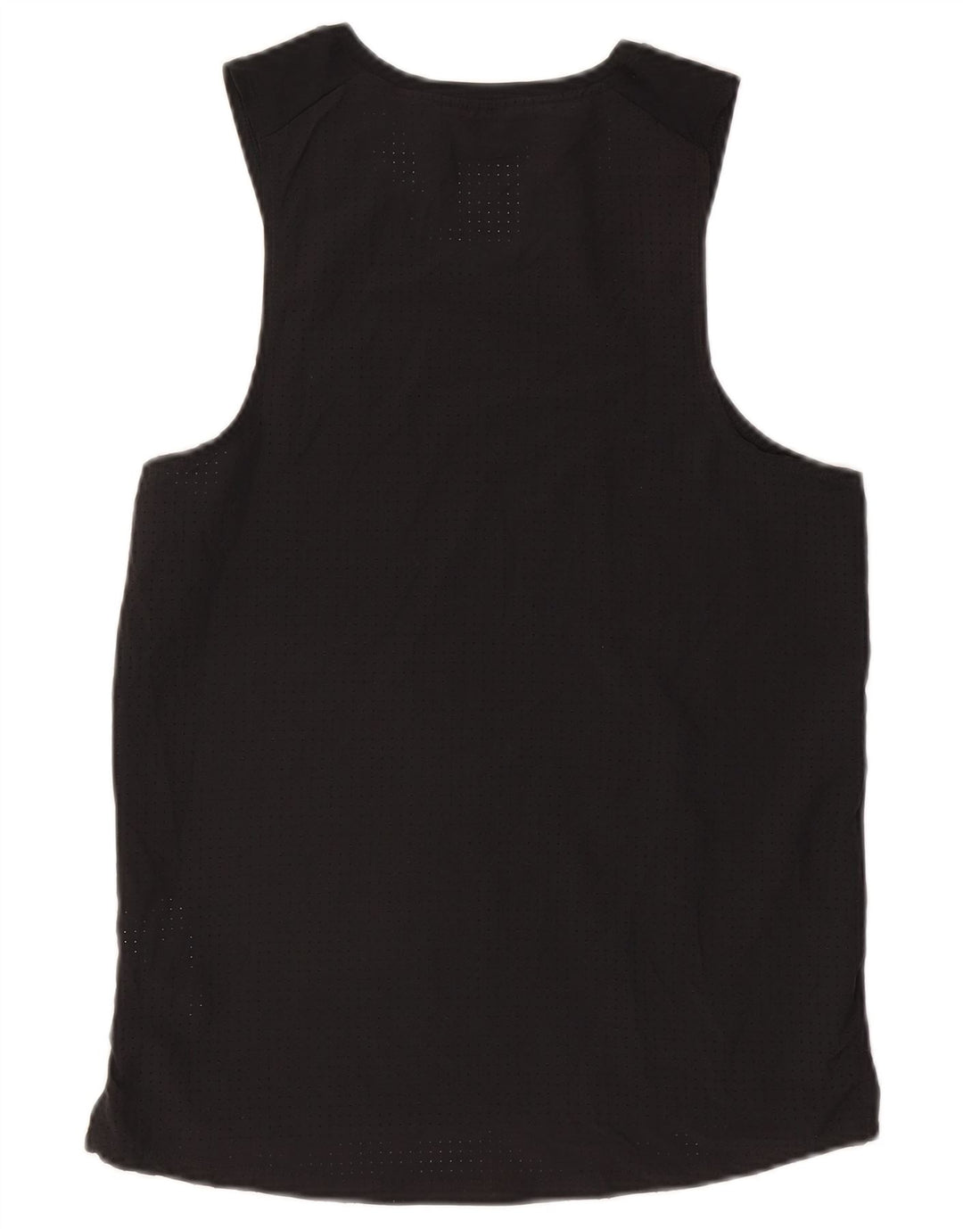 Top cu vestă grafică Nike Dri Fit pentru bărbați, poliester negru mic