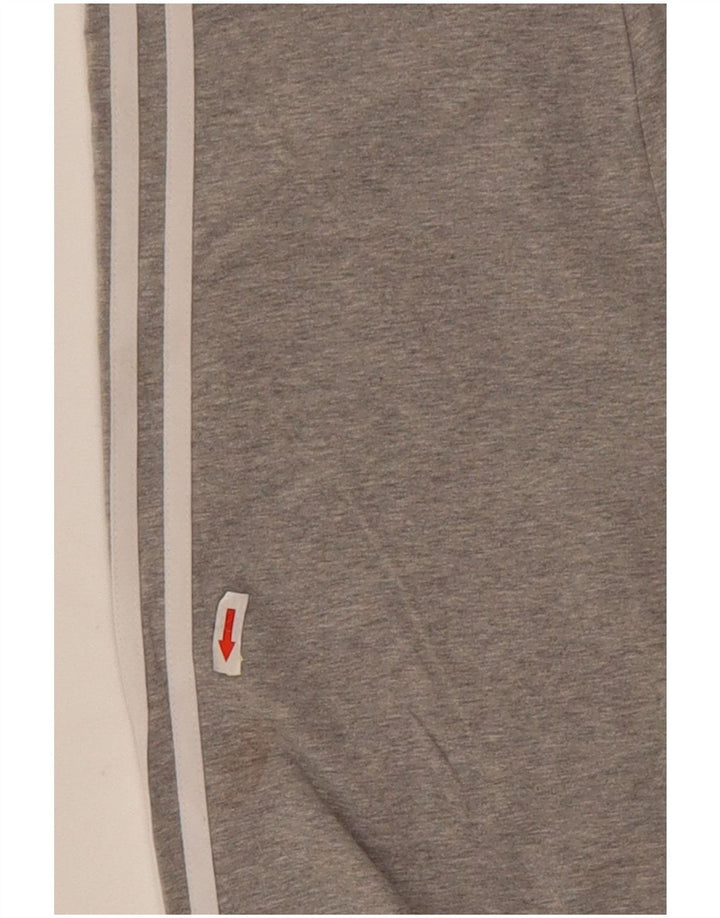 Leggings pentru femei Adidas UK 14, bumbac cu pete gri medii