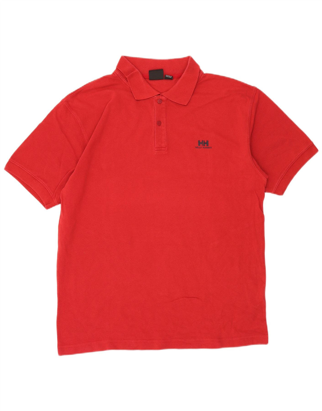 Tricou polo Helly Hansen pentru bărbați, bumbac roșu mare