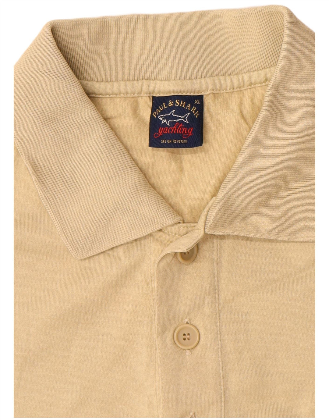 Polo bărbați Paul & Shark XL Bej
