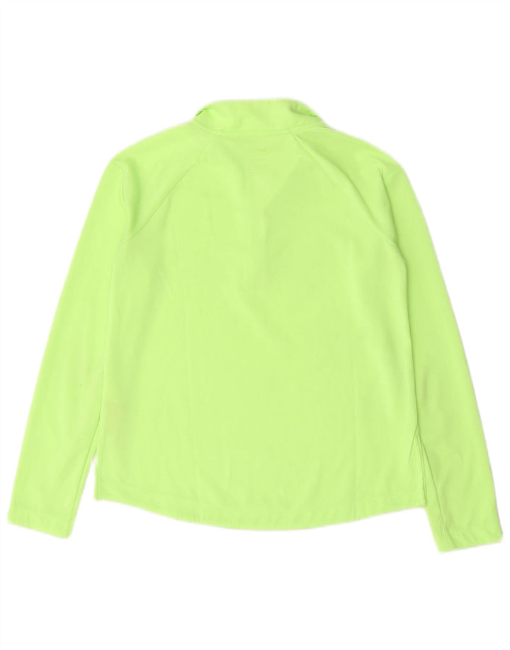 Top de trening Nike Dri Fit Zip Neck Pullover pentru baieti 13-14 ani, verde