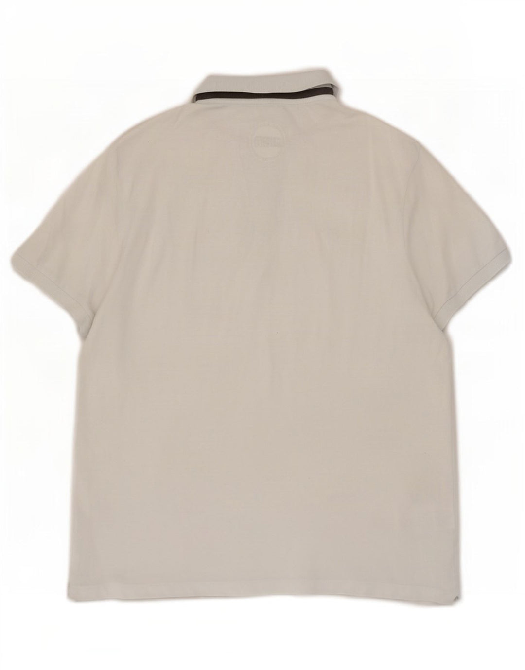 Tricou polo pentru bărbați Colmar, mare, alb, elastan