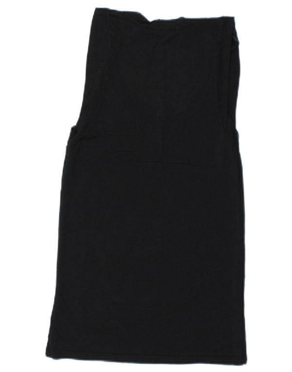 Zara Womens Vest Top UK 8 Small Black