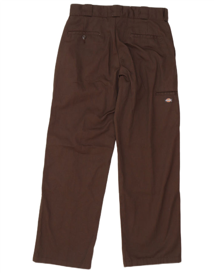Pantaloni cargo largi pentru bărbați Dickies W33 L32 poliester maro