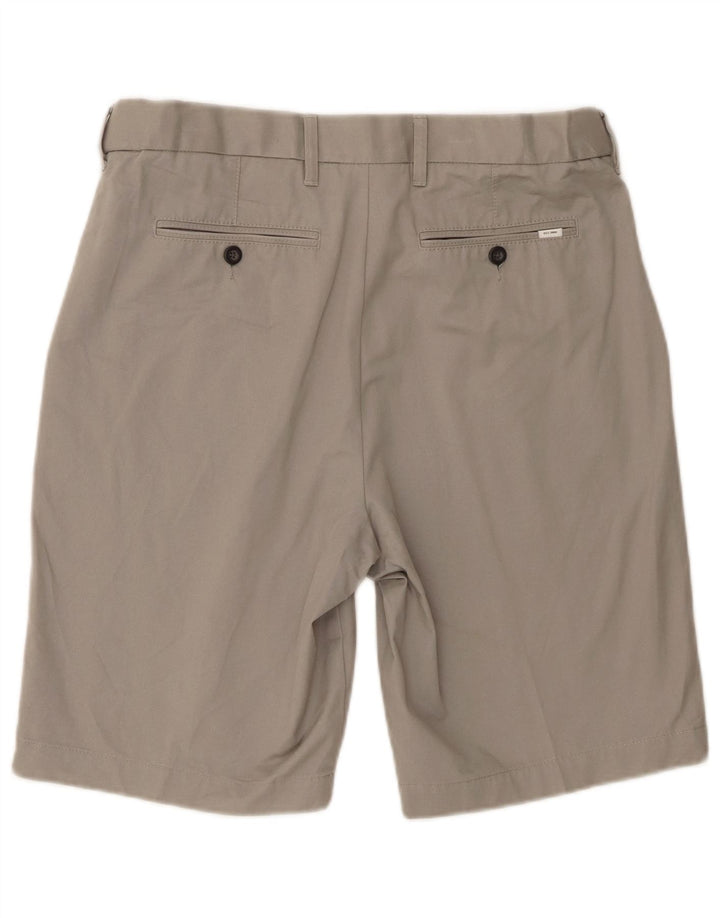 Pantaloni scurți chino pentru bărbați Marks & Spencer W34, bumbac gri mare