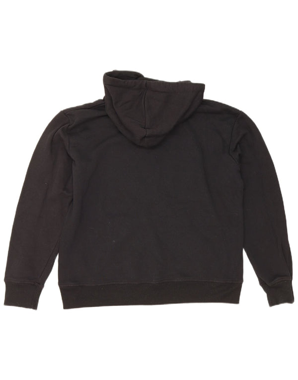 Pulover Umbro pentru damă cu capota cu grafică UK 14, bumbac mediu negru
