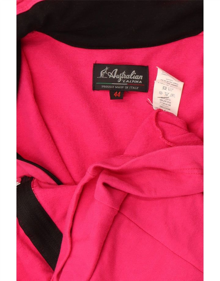 Jachetă de trening pentru femei AUSTRALIAN L'ALPINA IT 44 bumbac roz mediu