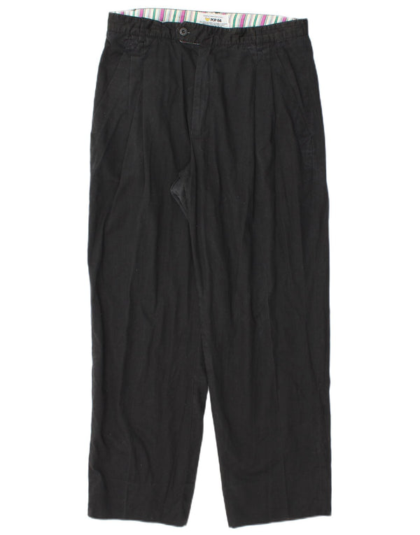 Pantaloni chino pentru femei POP 84 Medium L30 L27 Negru