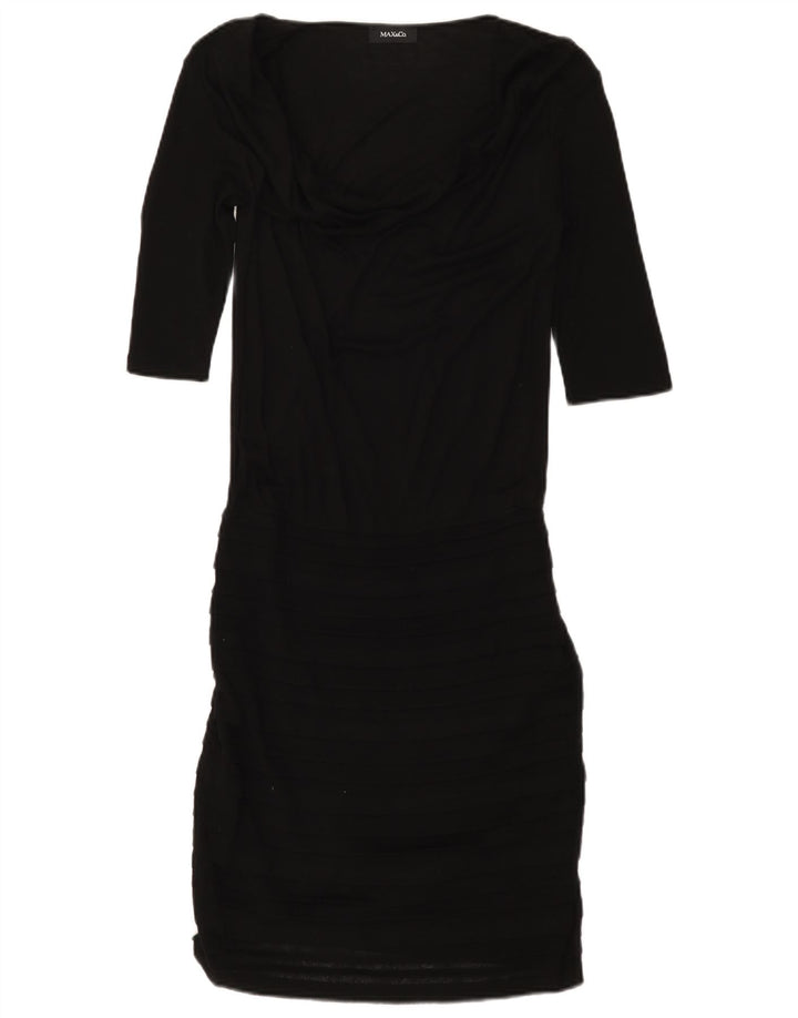 Max & Co. Rochie pentru femei cu mâneci 3/4, UK 8, neagră