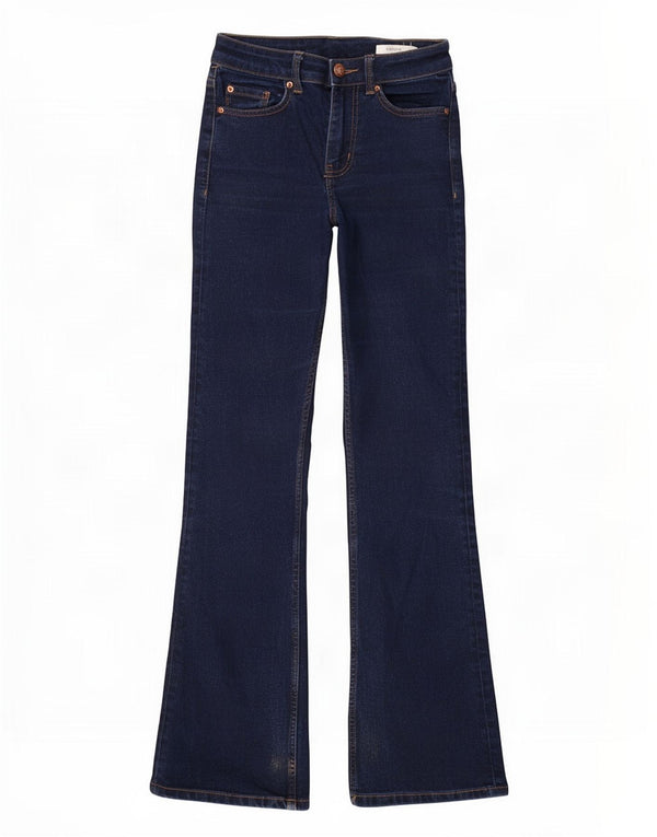 Blugi pentru femei The Eva Bootcut de la Marks & Spencer UK 8 Small W26 L31 Bleumarin
