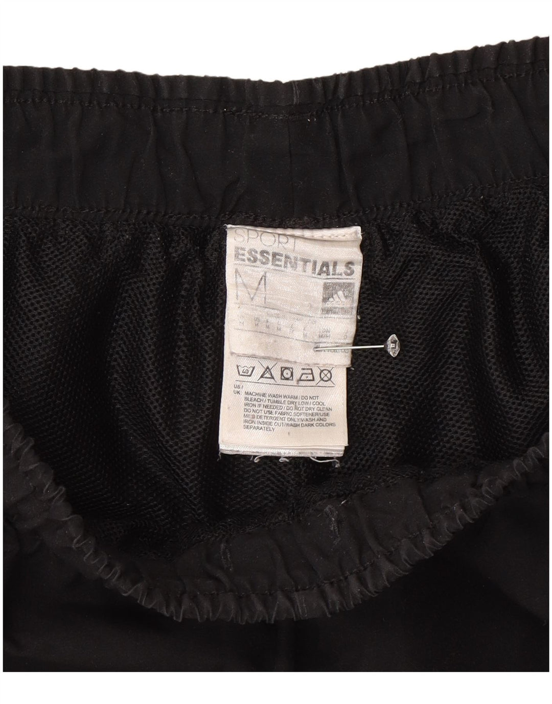 Pantaloni scurți sport pentru bărbați Adidas, poliester mediu negru