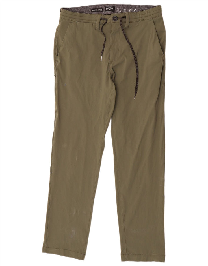 Pantaloni chino slim pentru bărbați Billabong Medium W32 L30 Khaki Nylon