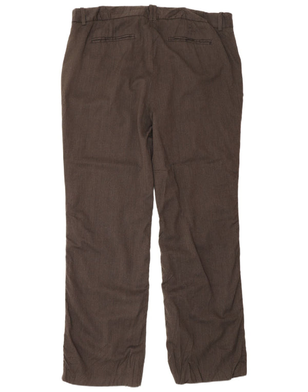 Eddie Bauer Pantaloni casual pentru femei Mercer Fit US 16 2XL W36 L32 Maro