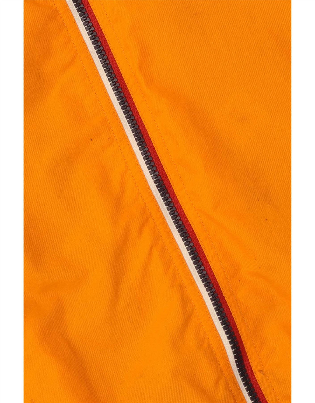 Tommy Hilfiger Bomber Jacket pentru bărbați UK 38 Medium Orange Colourblock Polyamide