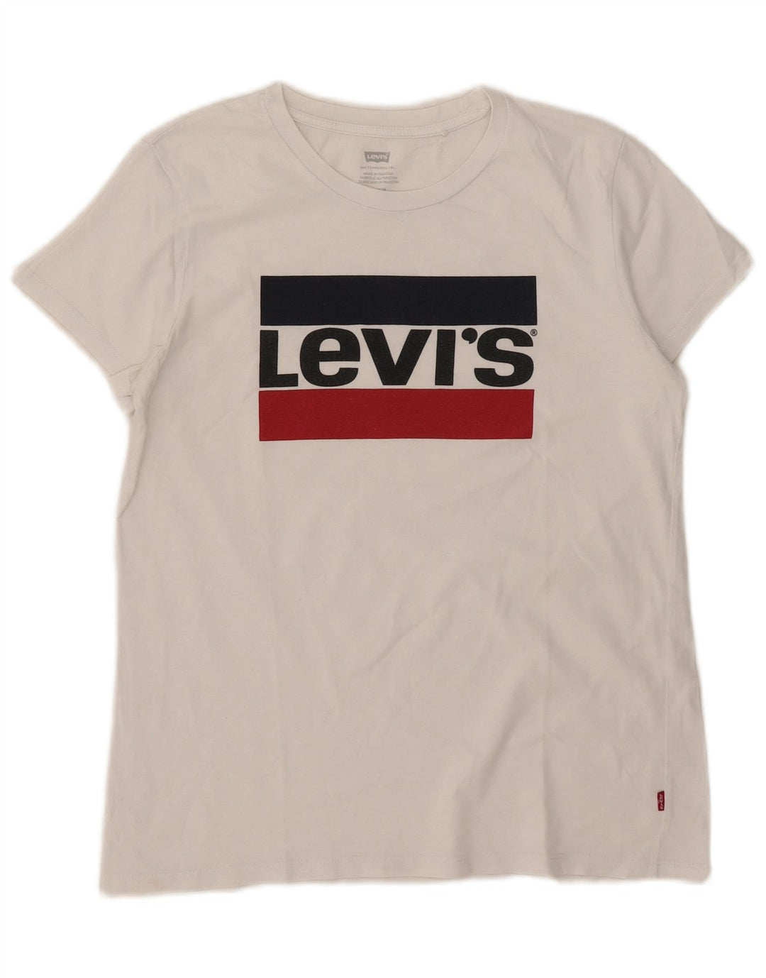 Tricou grafic Levi's pentru femei Top UK 14 Medium White