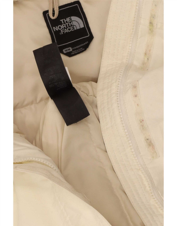 Jachetă căptușită cu glugă The North Face pentru femei UK 14 Medium Beige Nylon