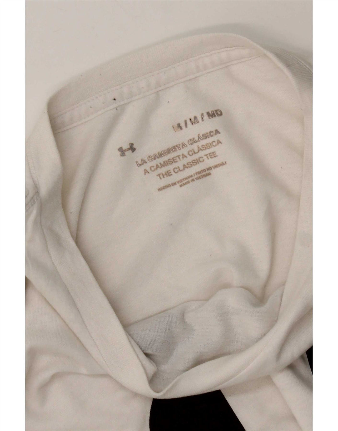 Tricou grafic pentru bărbați Under Armour Top Medium White