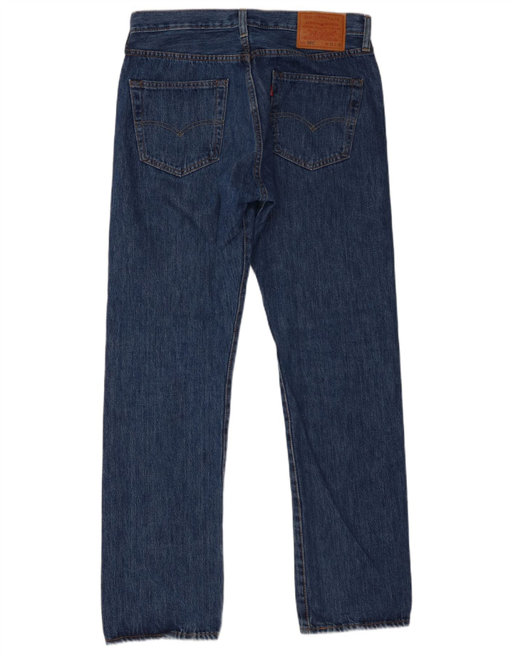 Blugi drepti pentru bărbați Levi's 501 W32 L32 Bumbac albastru