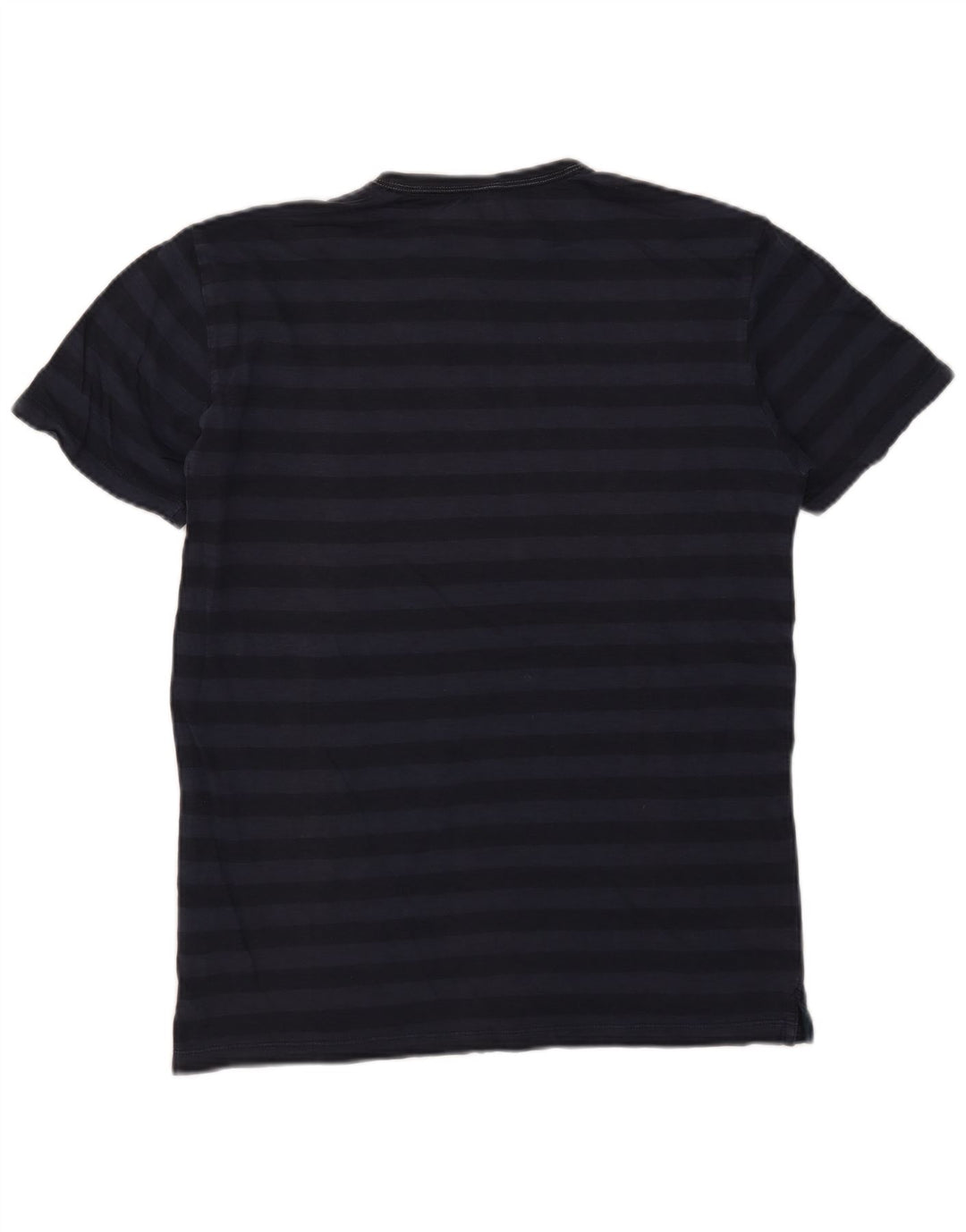 SUN68 Tricou Bărbați Top Mediu Bleumarin, Bumbac cu dungi