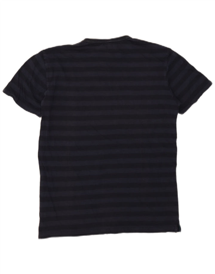 SUN68 Tricou Bărbați Top Mediu Bleumarin, Bumbac cu dungi