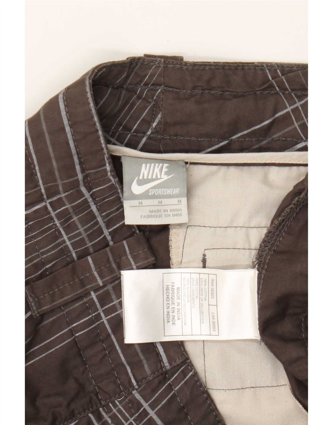 Pantaloni scurți chino pentru bărbați Nike Medium W32, maro, din bumbac
