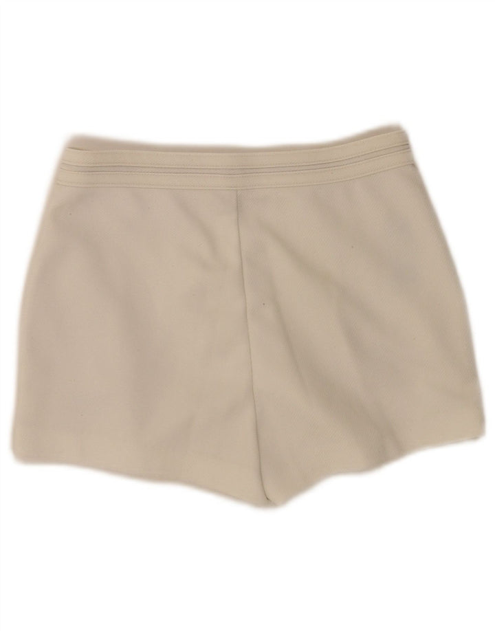 Pantaloni scurți chino pentru femei Sergio Tacchini IT 42 Medium W26 Alb
