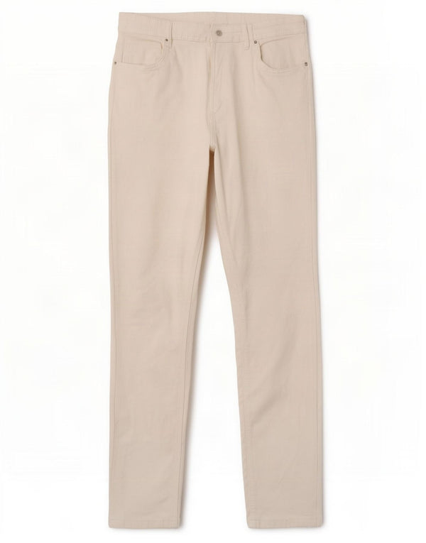 Blugi skinny Trafaluc pentru femei Zara EU 42 Large W32 L27 Off White