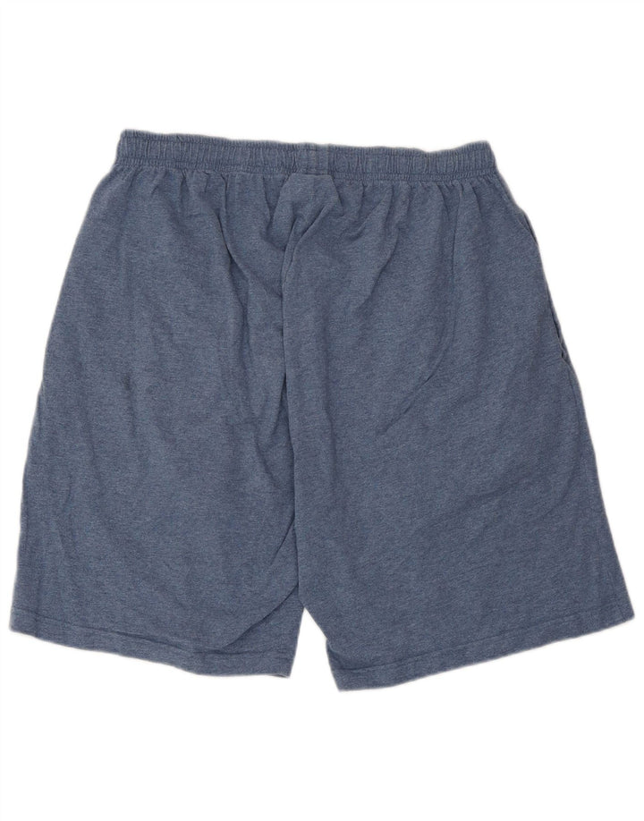 Pantaloni scurți sport pentru bărbați Puma, mari, albastru, bumbac cu pete