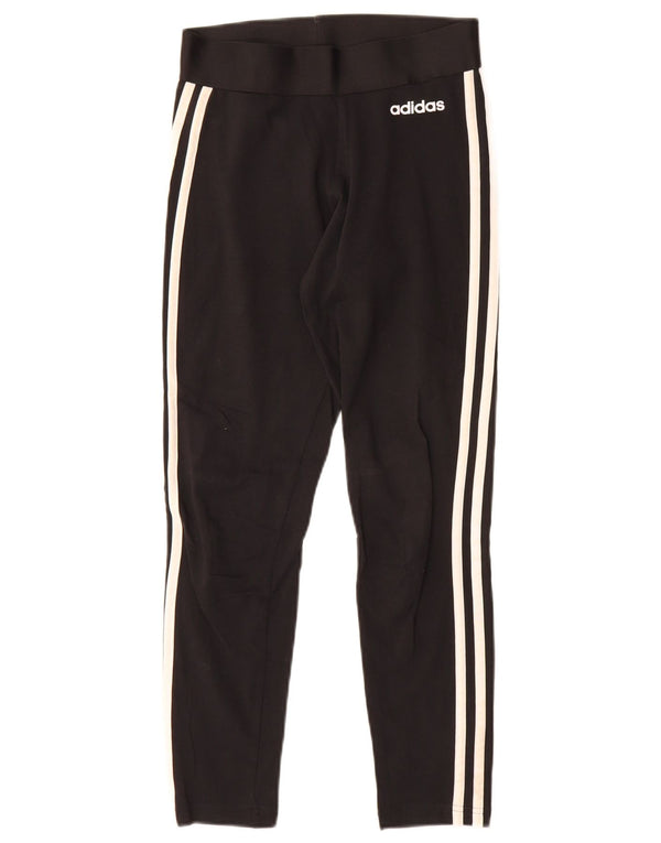 Leggings pentru femei Adidas UK 4/6 XS poliester negru