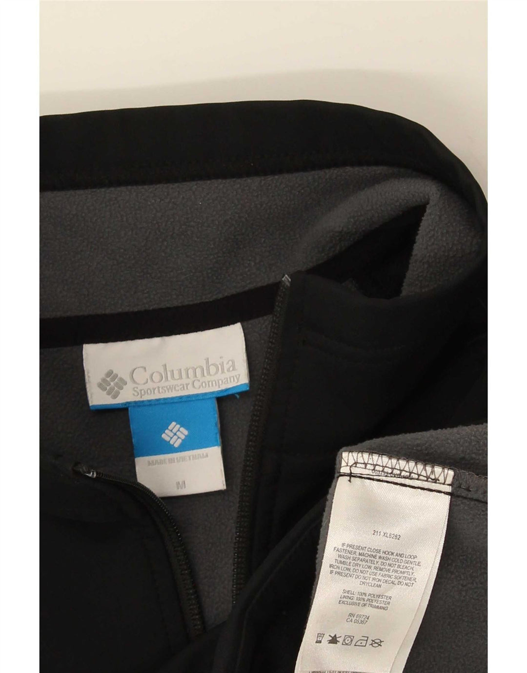 Jachetă Columbia Windbreaker pentru femei UK 14 Medium Black Poliester