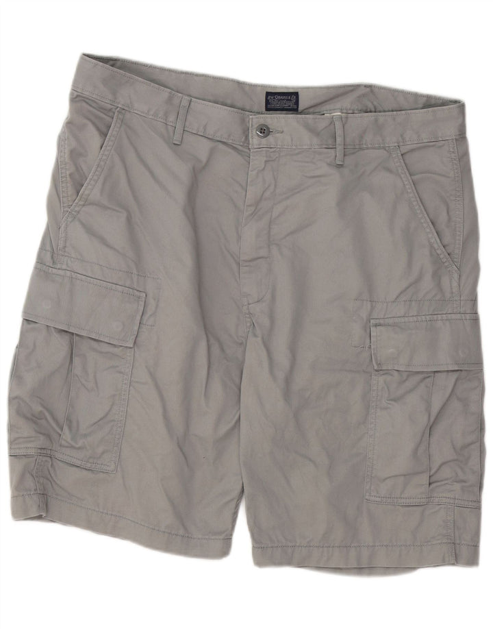 Pantaloni scurți cargo pentru bărbați Levi's W38 XL bumbac gri
