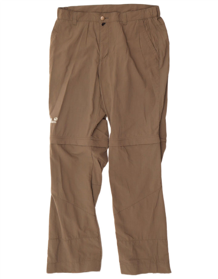 Jack Wolfskin Pantaloni casual drepti pentru bărbați W36 L33 poliamidă bej