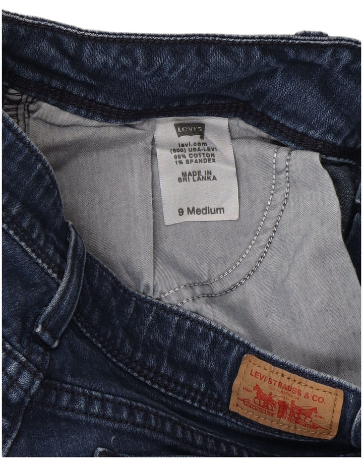 Blugi skinny Too Superlow pentru femei Levi's US 9 Medium W30 L30 Bumbac albastru