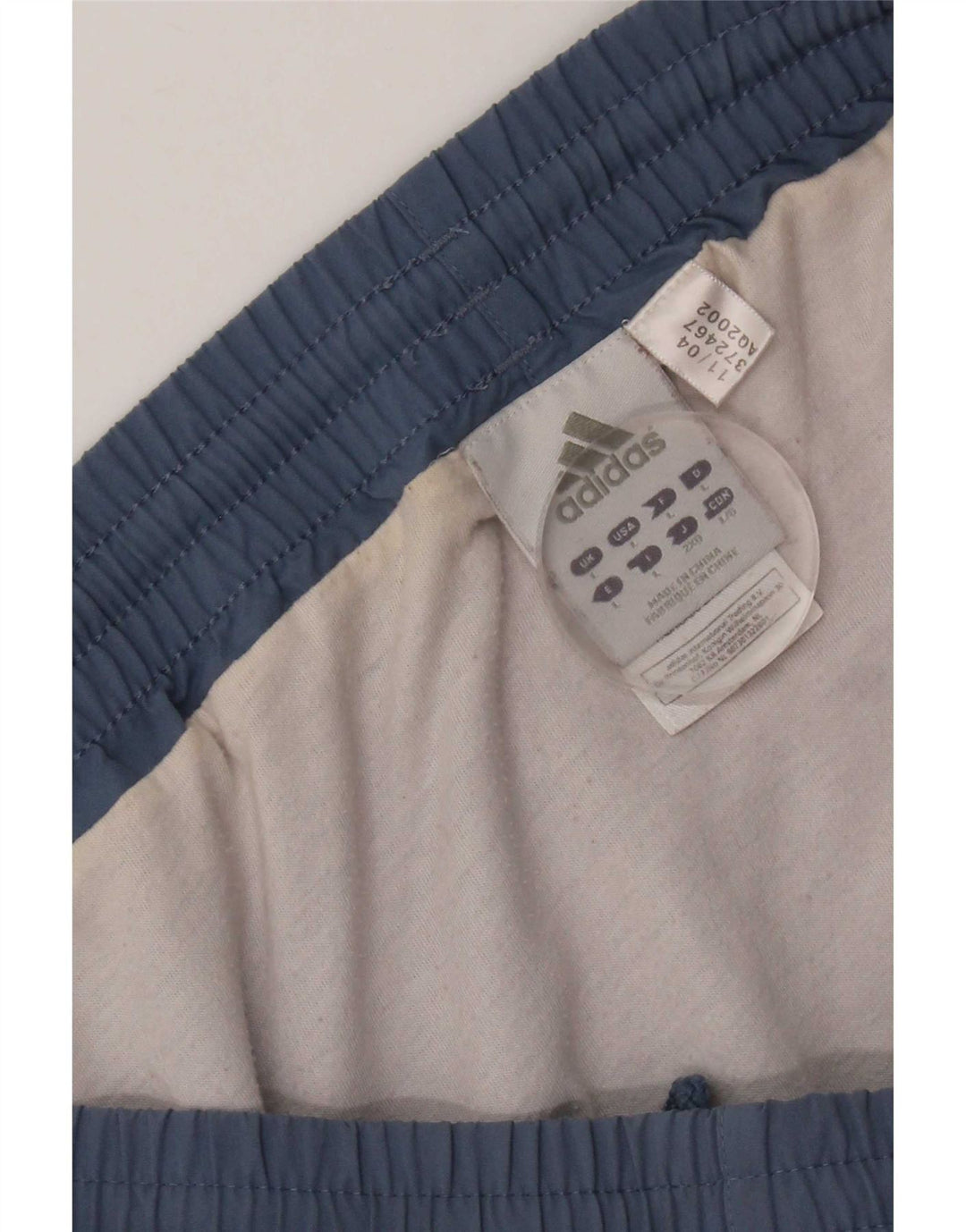 Pantaloni scurți sport pentru bărbați Adidas, mari, albastru, poliester