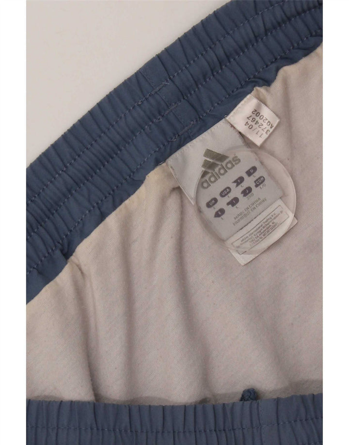 Pantaloni scurți sport pentru bărbați Adidas, mari, albastru, poliester