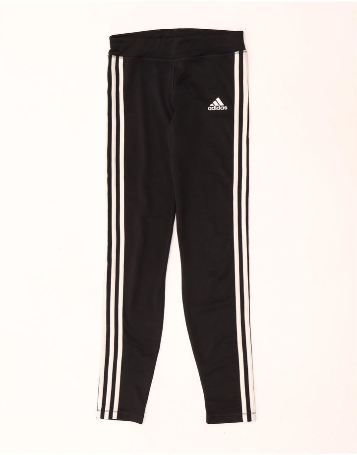 Adidas Fete Climalite Leggings 13-14 Ani Mari Poliester Negru