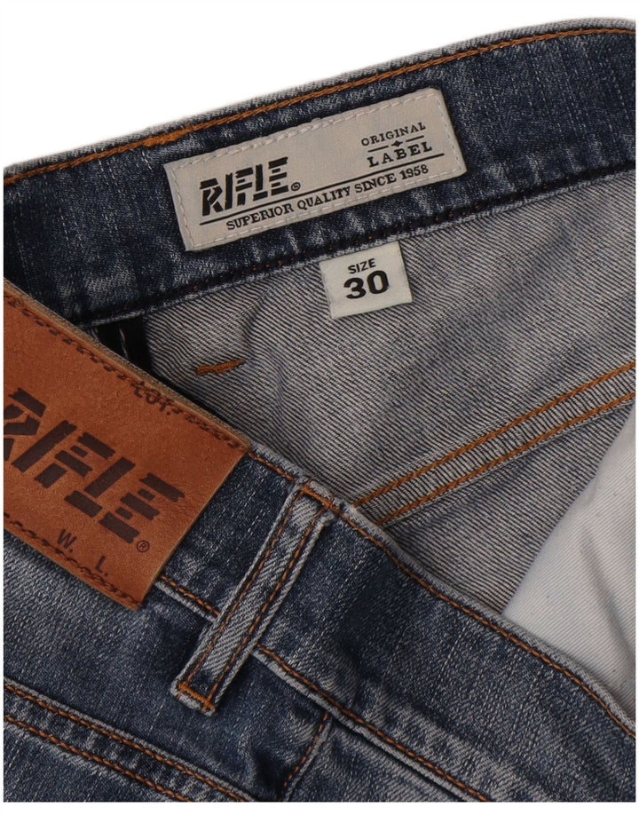 Blugi slim pentru femei Rifle W30 L32 Bumbac albastru