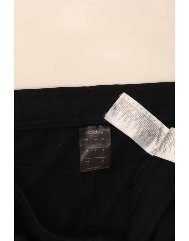 Pantaloni de trening cu grafic pentru bărbați Adidas Pantaloni de jogging, mari, negru, poliester