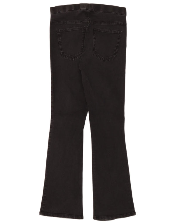 Marks & Spencer Blugi Jegging Flare Slim pentru femei UK 12 Medium W30 L30 Negru