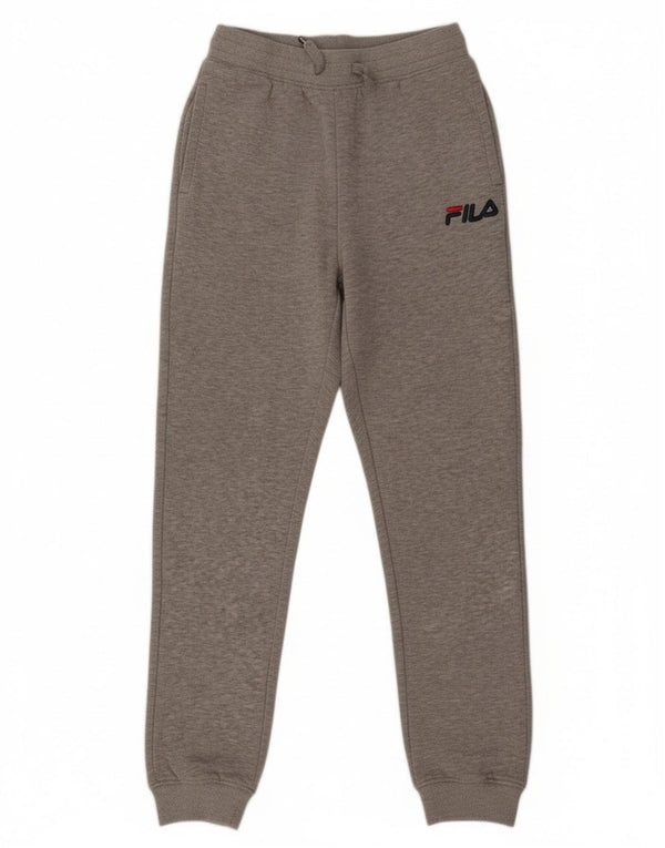 Fila Băieți Pantaloni de trening Pantaloni de jogging 14-15 ani XL Bumbac cu pete gri