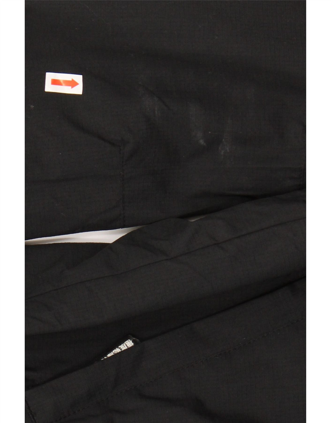 SUPERDRY jachetă de vânt pentru femei cu glugă, UK 12, nailon mediu negru