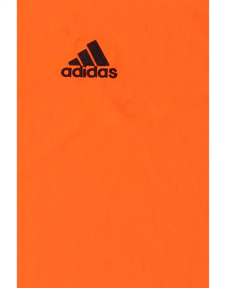 Tricou pentru bărbați Adidas Climalite Top mare poliester cu dungi portocalii