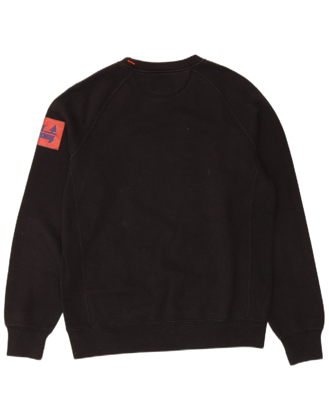 Hanorac pentru bărbați Best Company Graphic Regular Fit Pulover mediu negru