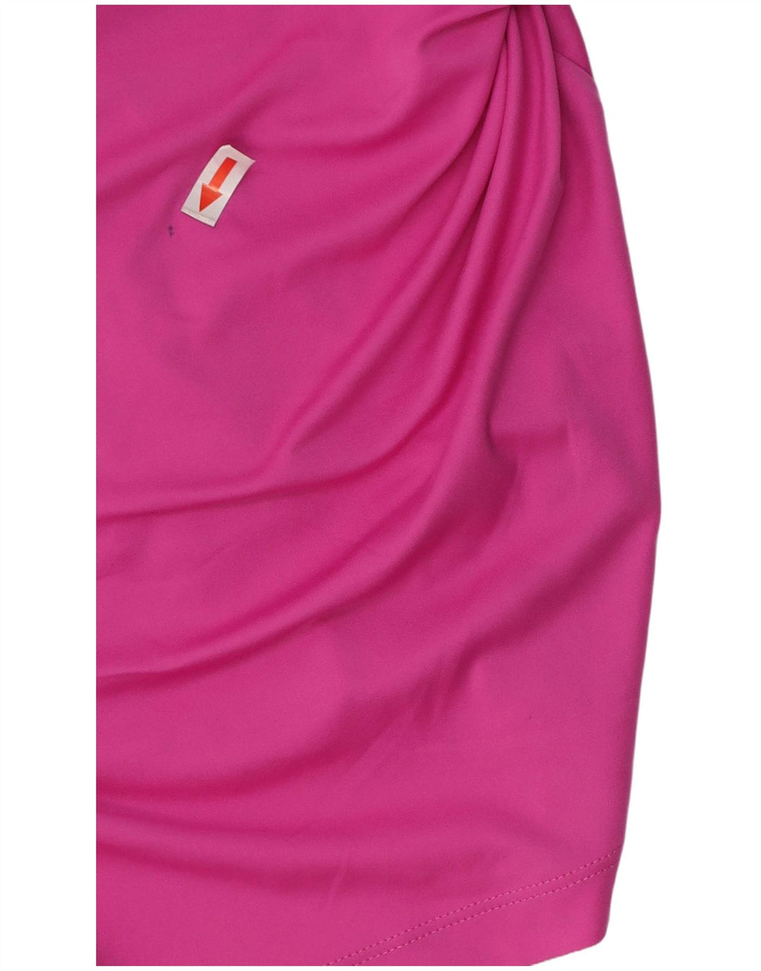 Top cu vestă grafică Nike Dri Fit pentru femei UK 10 mic, roz, poliester color bloc