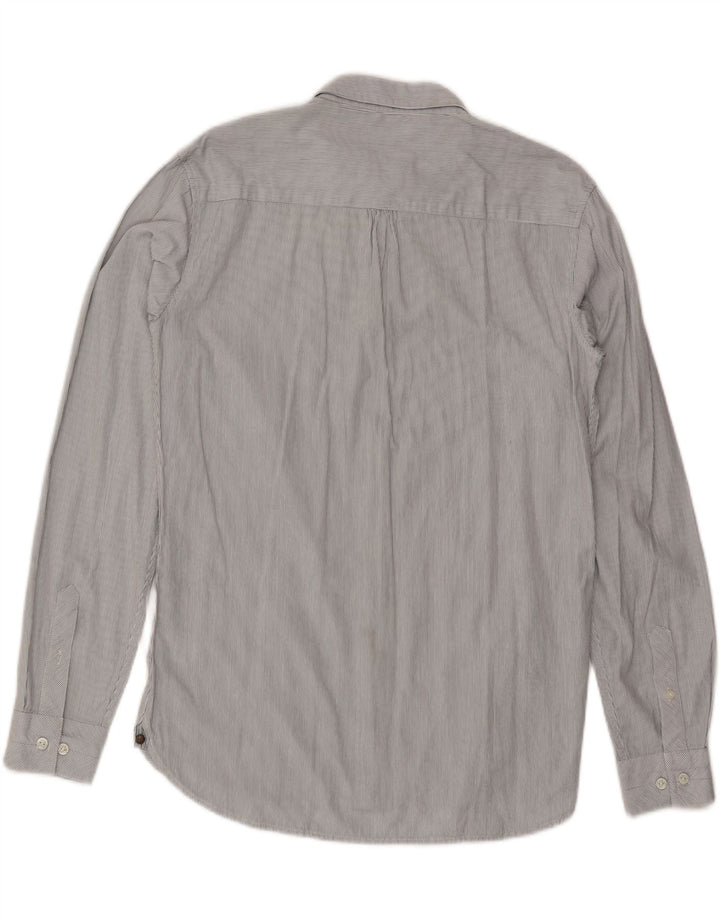 Cămașă pentru bărbați WRANGLER, mare, gri cu dungi, bumbac