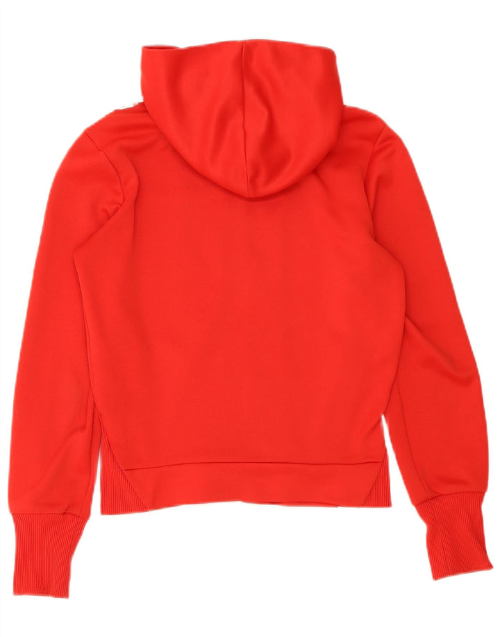 Pulover pentru damă Adidas Graphic Zip Hoodie EU 38 Poliester roșu mic