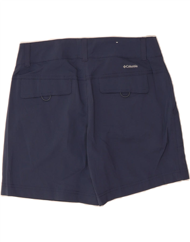 COLUMBIA Womens Omni-Shield Chino Shorts US 6 Medium W30 Navy Blue Vintage Columbia and Second-Hand Columbia from Messina Hembry 